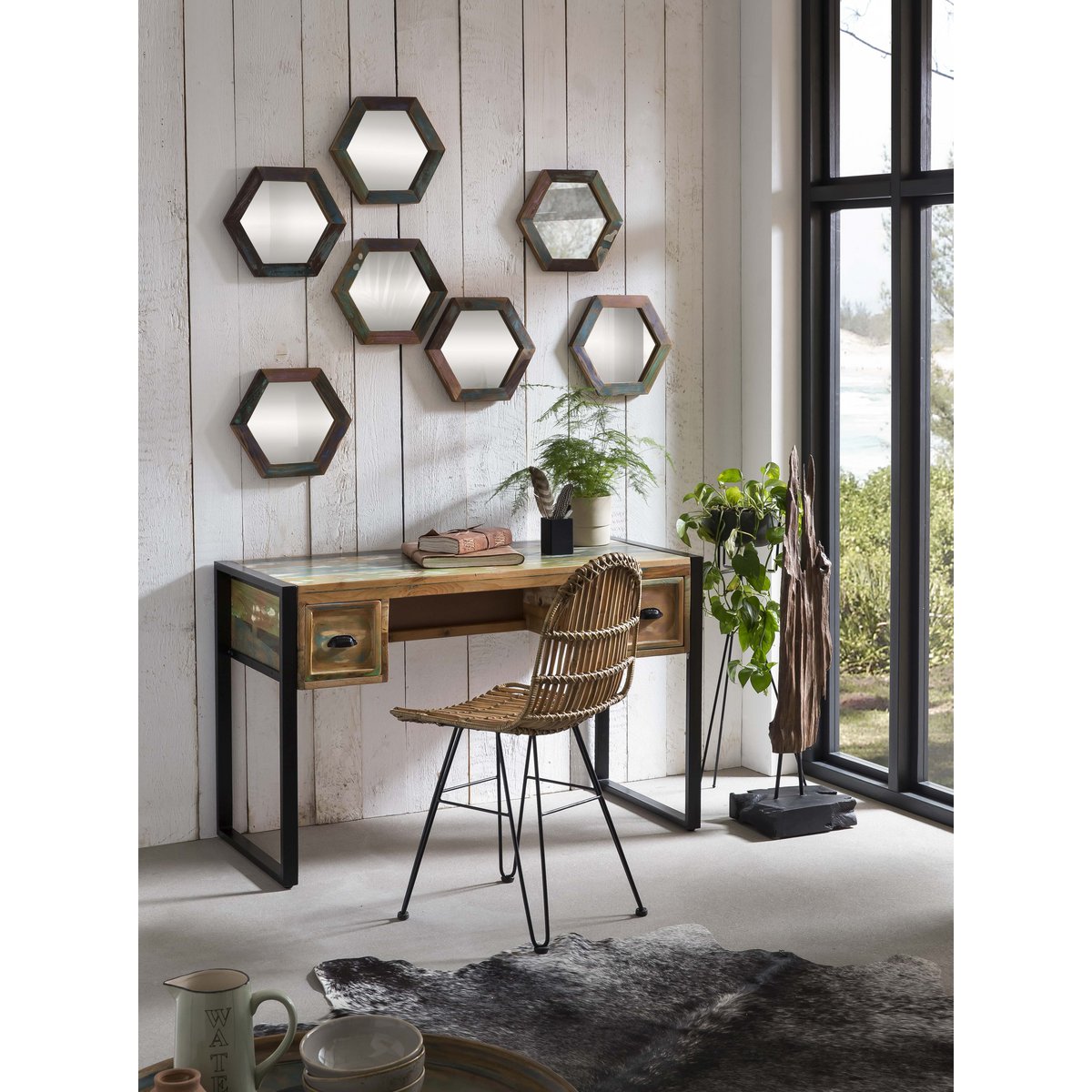 Stuhl Rattan
