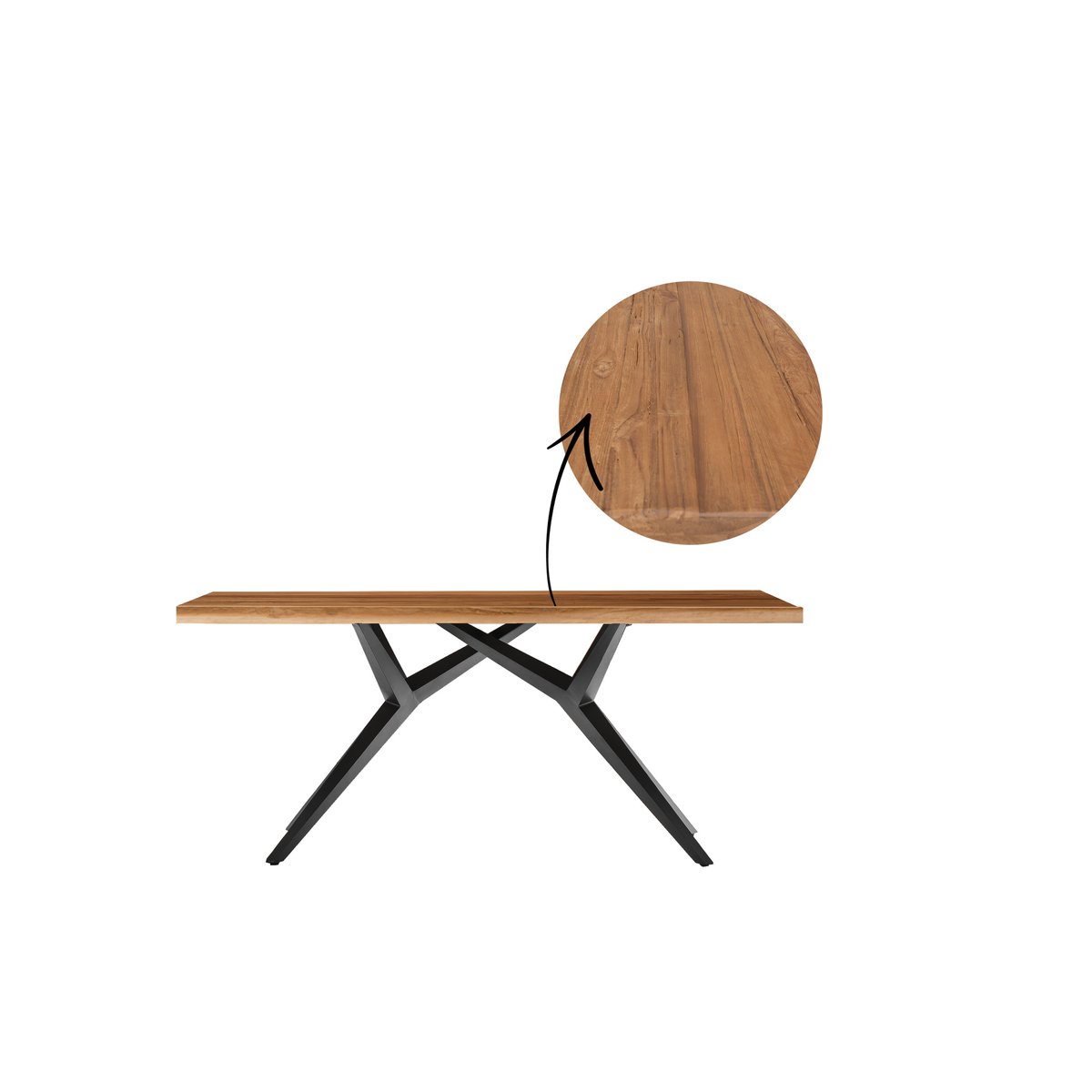 Tisch 200x100 cm