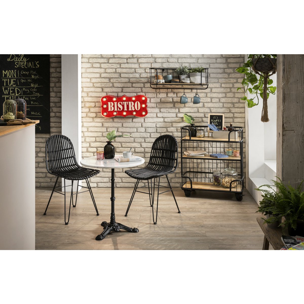 Stuhl Rattan