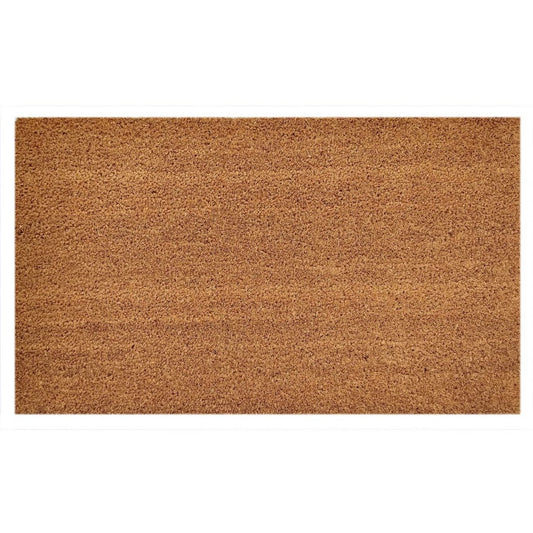 Türvorleger Kokosmatte Schmutzfangmatte Fußmatte Fußabtreter einfarbig für Haustür 3 Farben