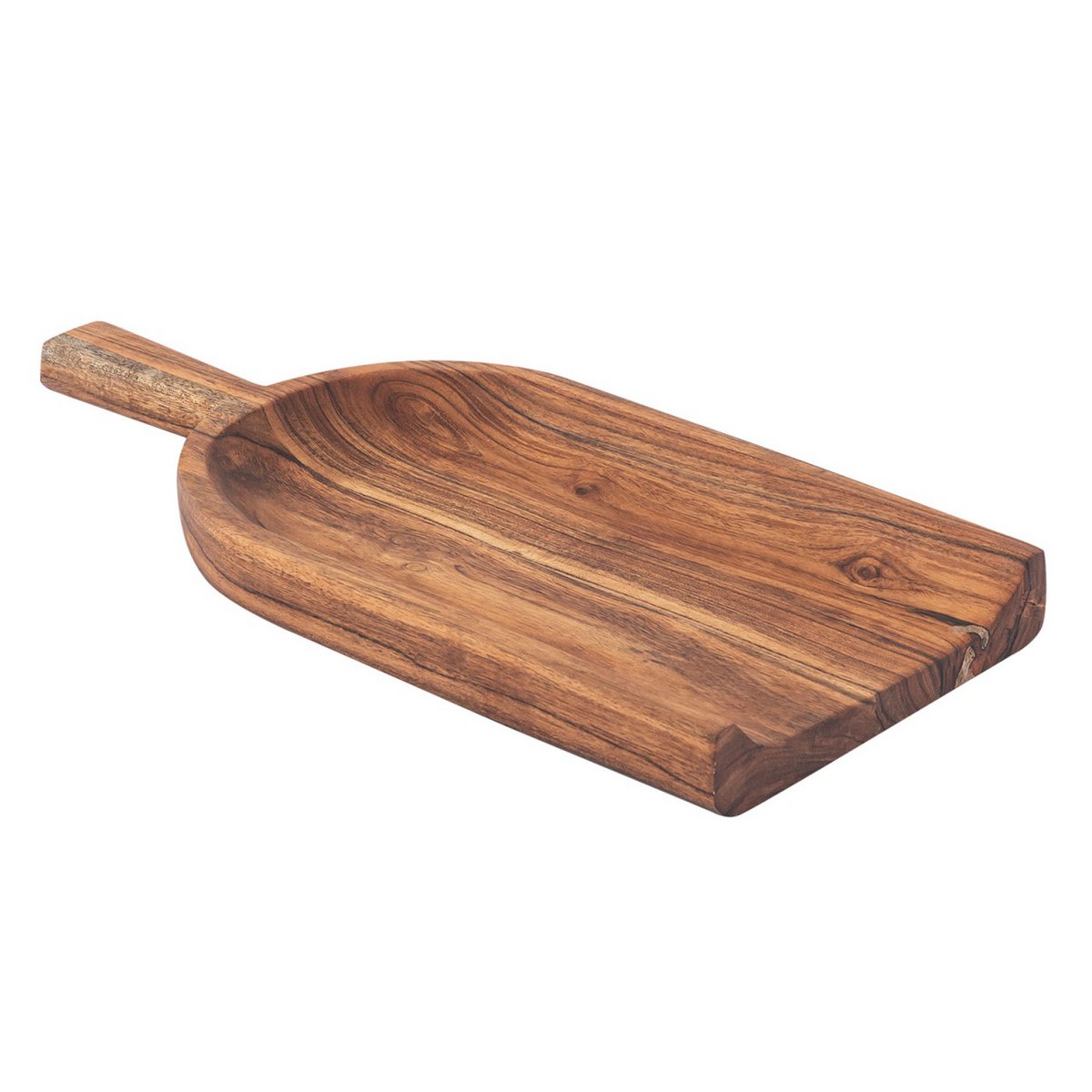 Holzschaufel Deko Schaufel 45x20cm Masterbox 8-teilig Holz Schale Akazie massiv