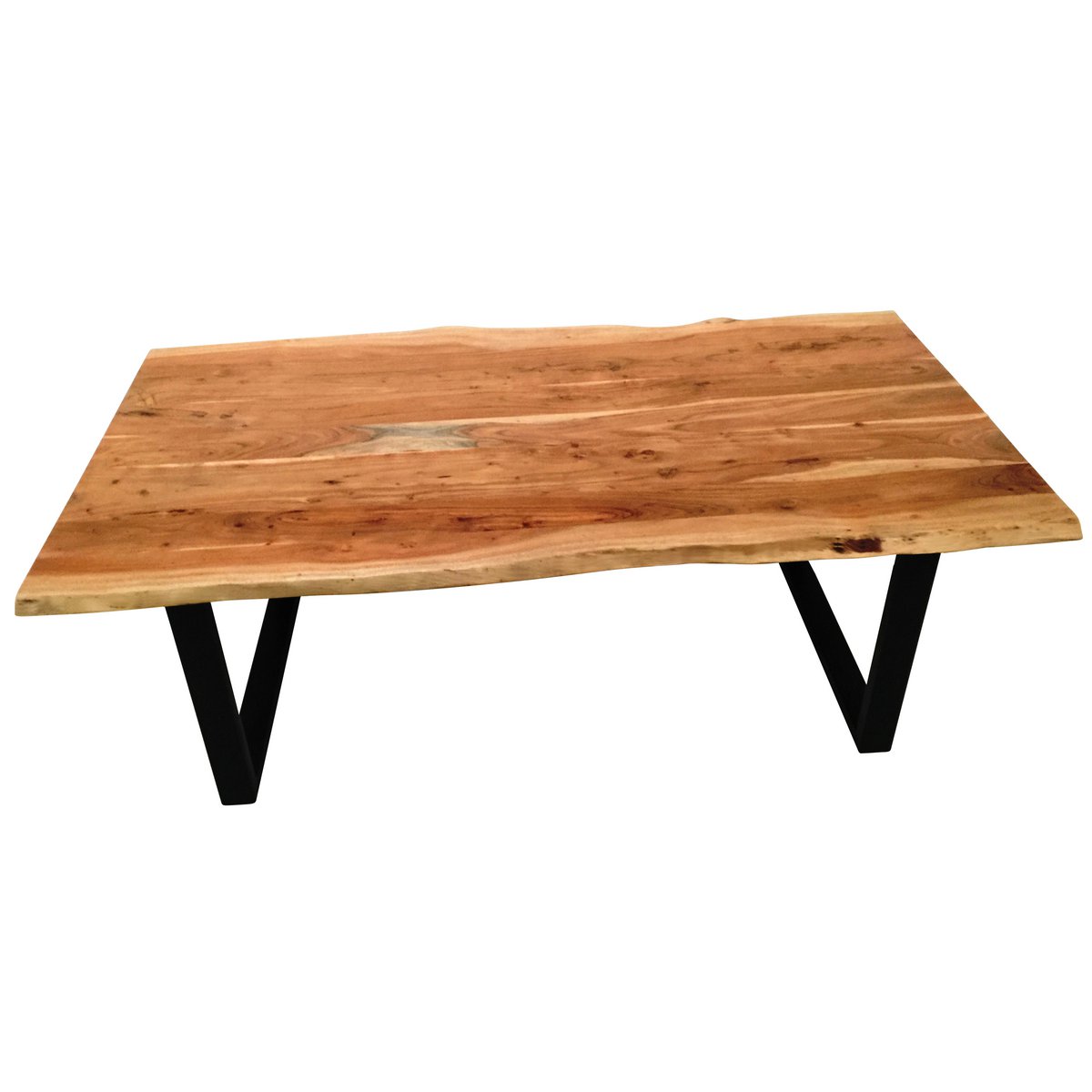 Tisch 200x100 cm, Akazie natur, 56 mm