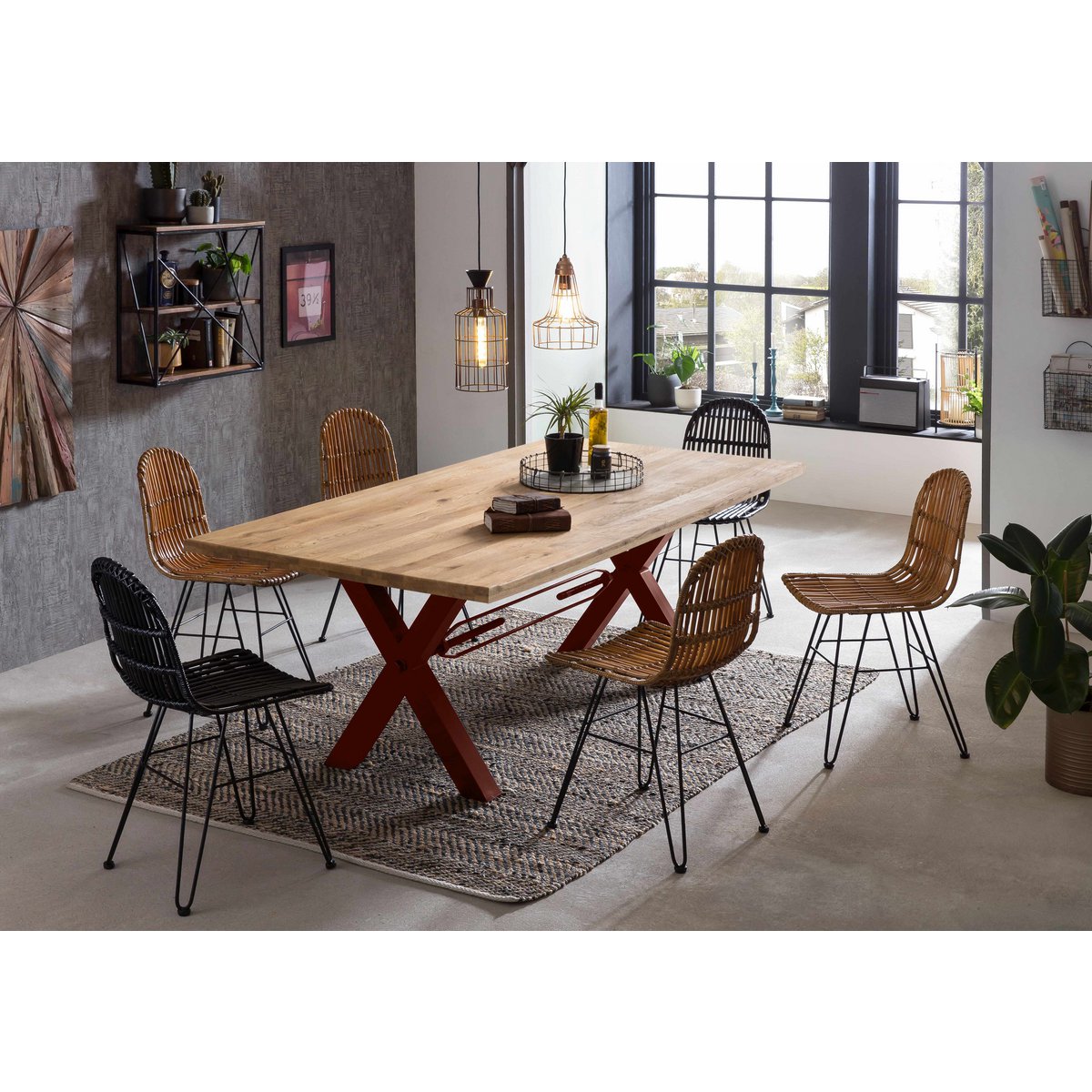 Stuhl Rattan