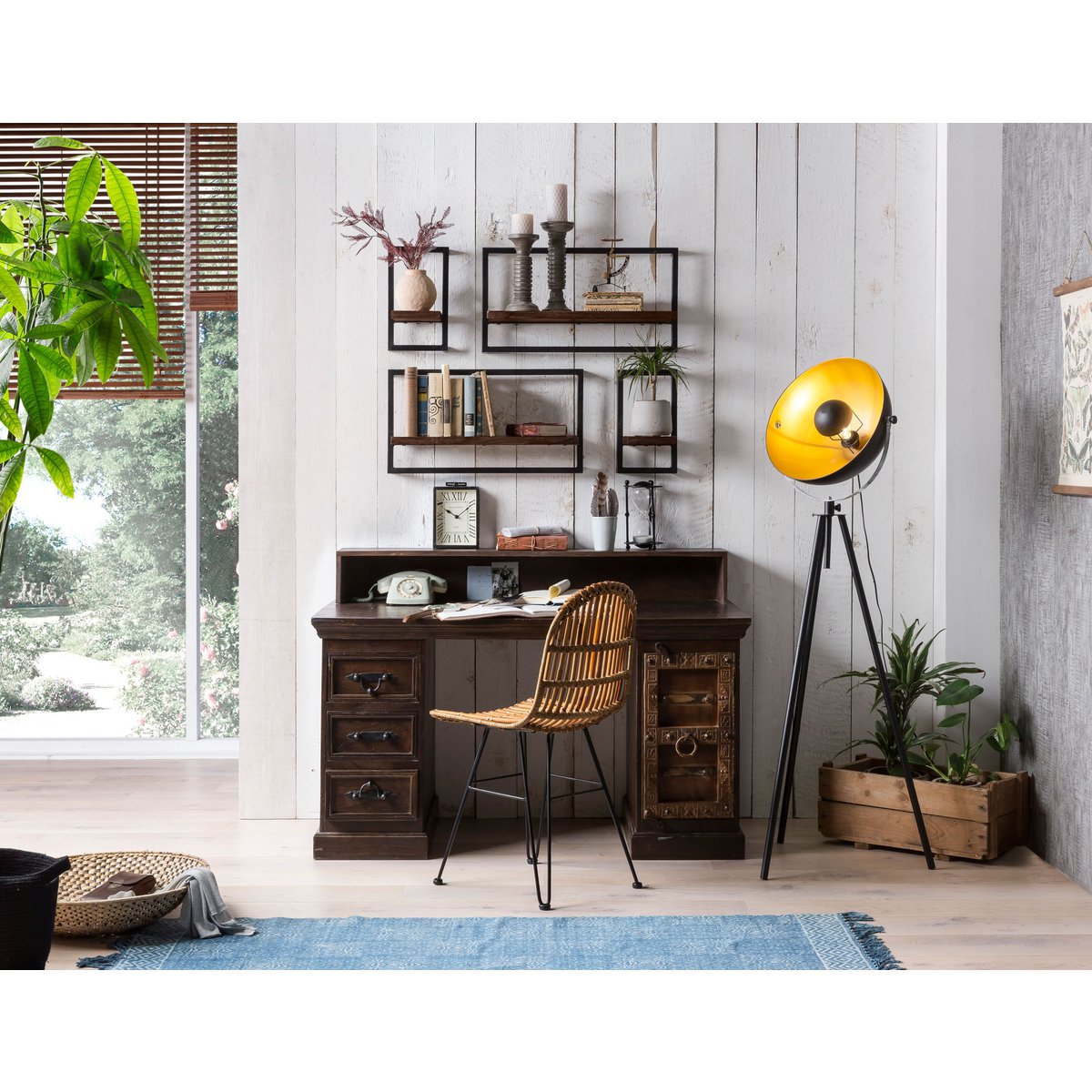 Stuhl Rattan