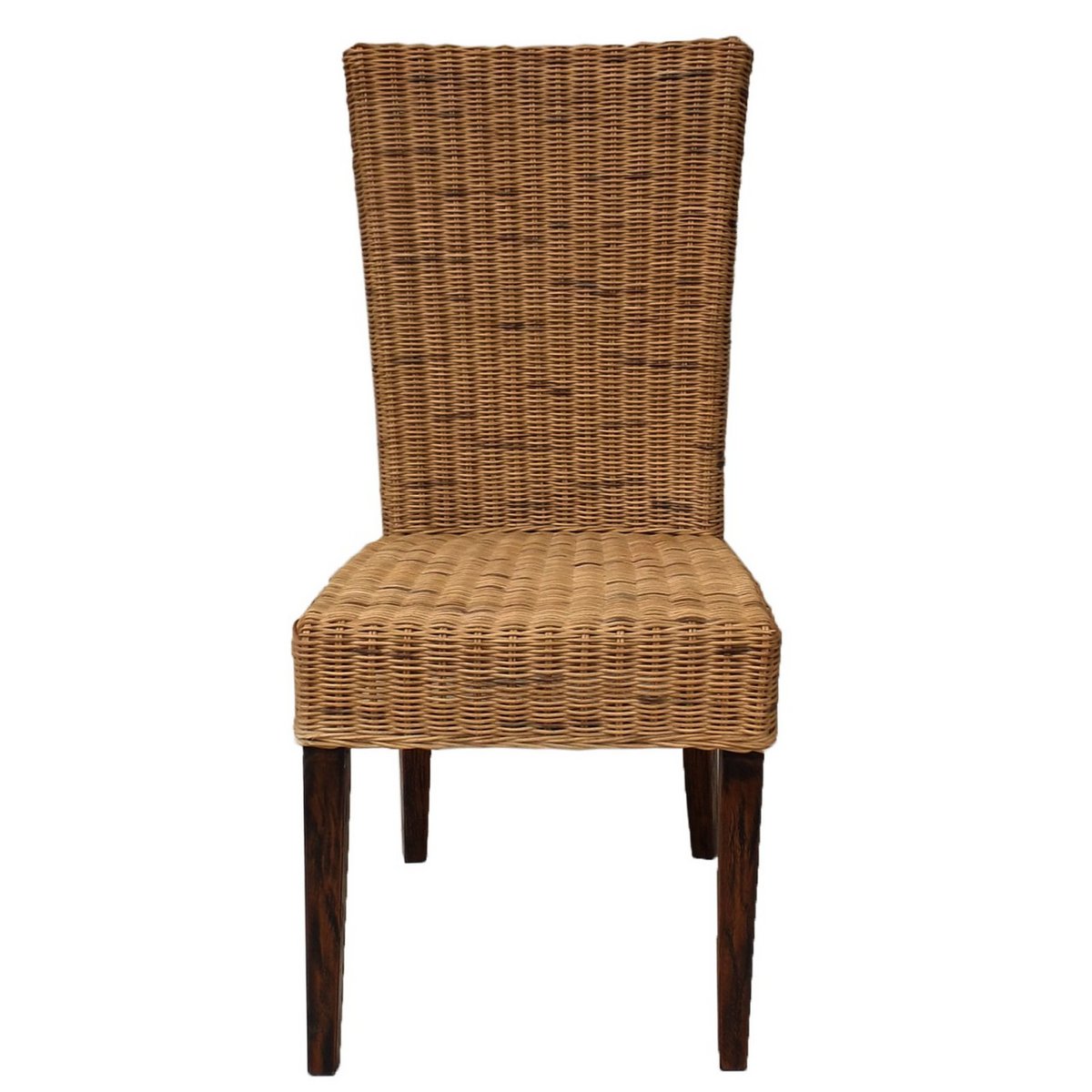 Esszimmer Stuhl Rattanstuhl Wintergarten Korbstuhl nachhaltig Cardine cabana braun