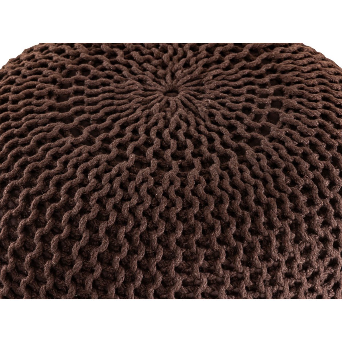 Pouf outdoor ø55cm Sitzpouf Terrasse Pool Garten