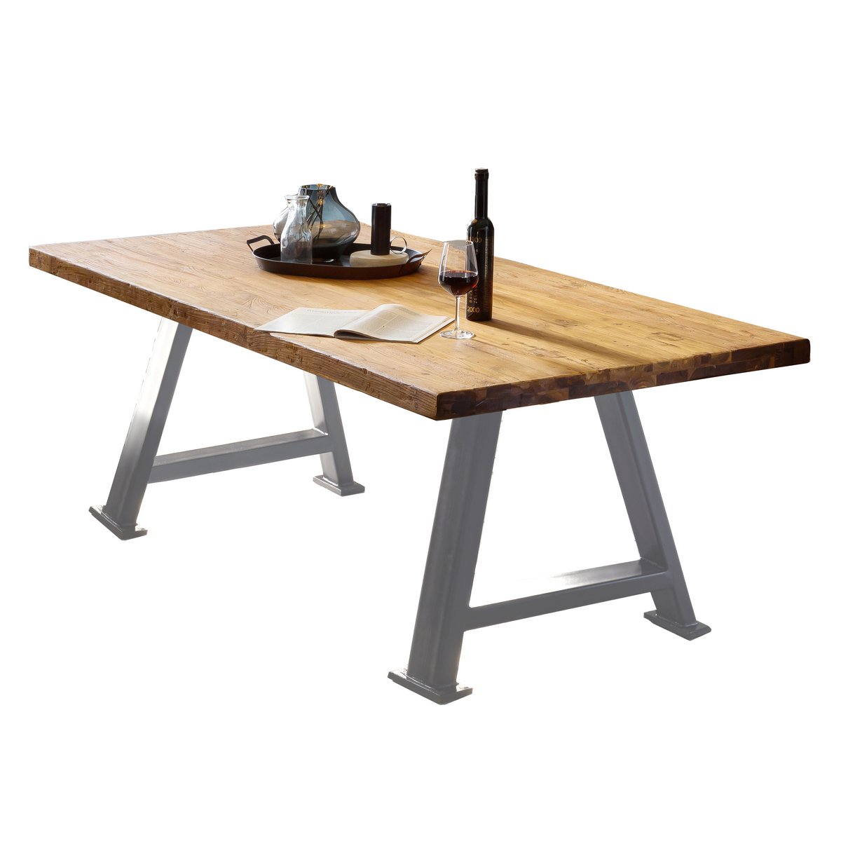 Tisch 180x100 cm, recyceltes Teak