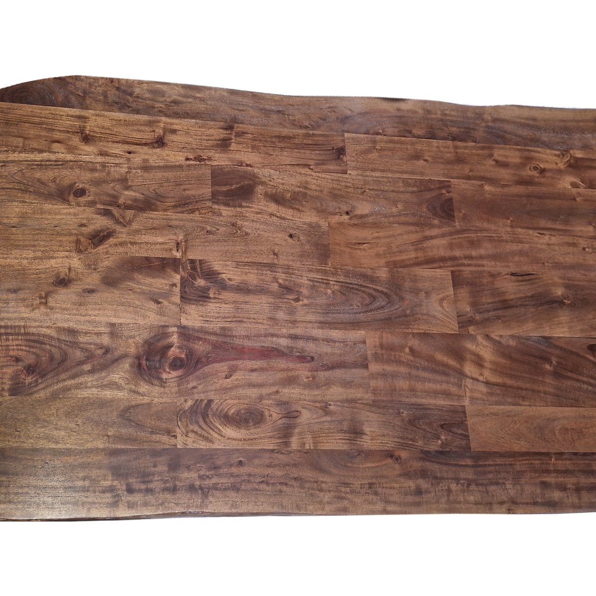 Tisch 120 x 80 cm, Platte 26 mm, nußbaumfarbig