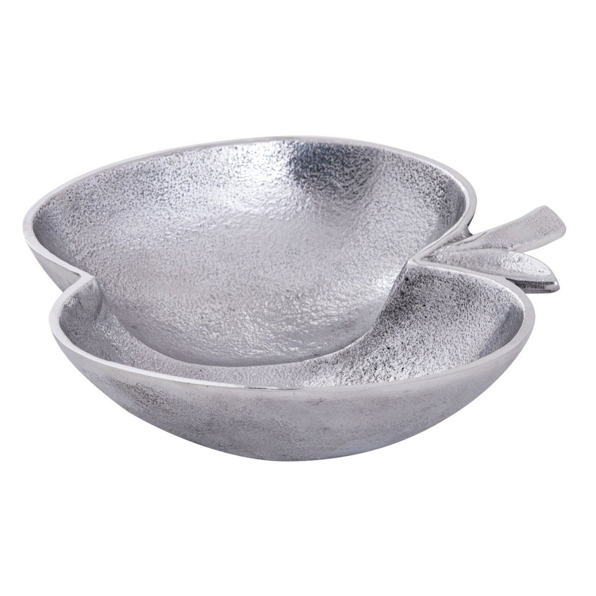 Apfel Schale Dekoschale Masterbox 12-teilig Apple gold o. silber Aluminium