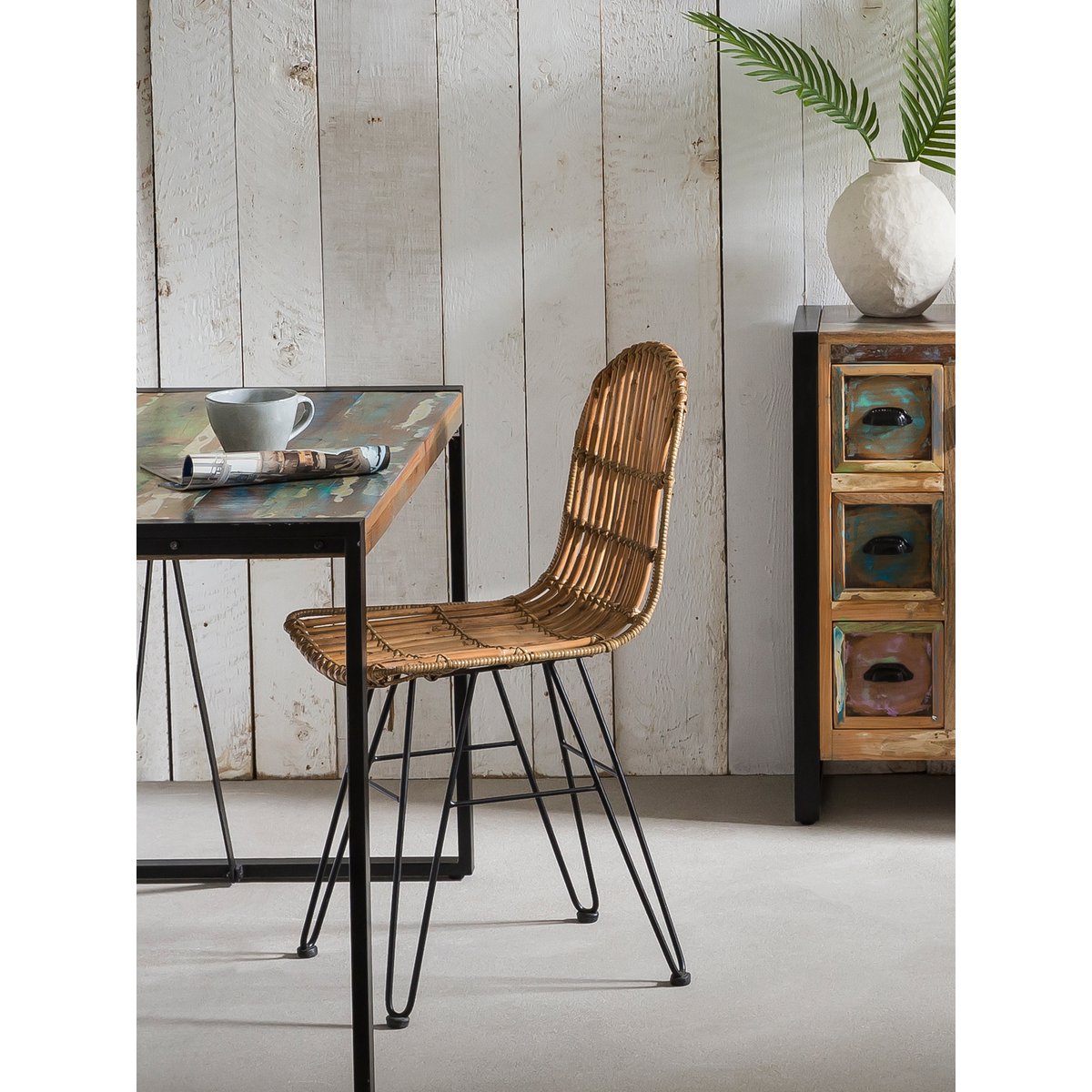 Stuhl Rattan