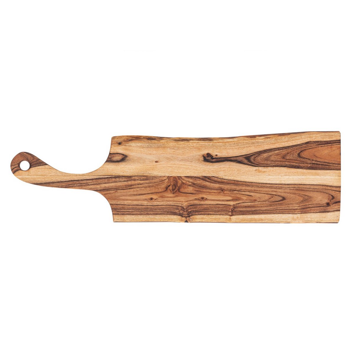 Servierbrett Holzbrett Dekotablett Odin 70x20cm Dekobrett Akazie massiv