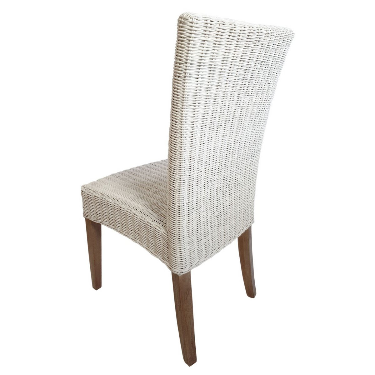 Esszimmer Stühle 6 Stück Rattanstühle Esstisch Stühle Wintergarten Cardine weiß
