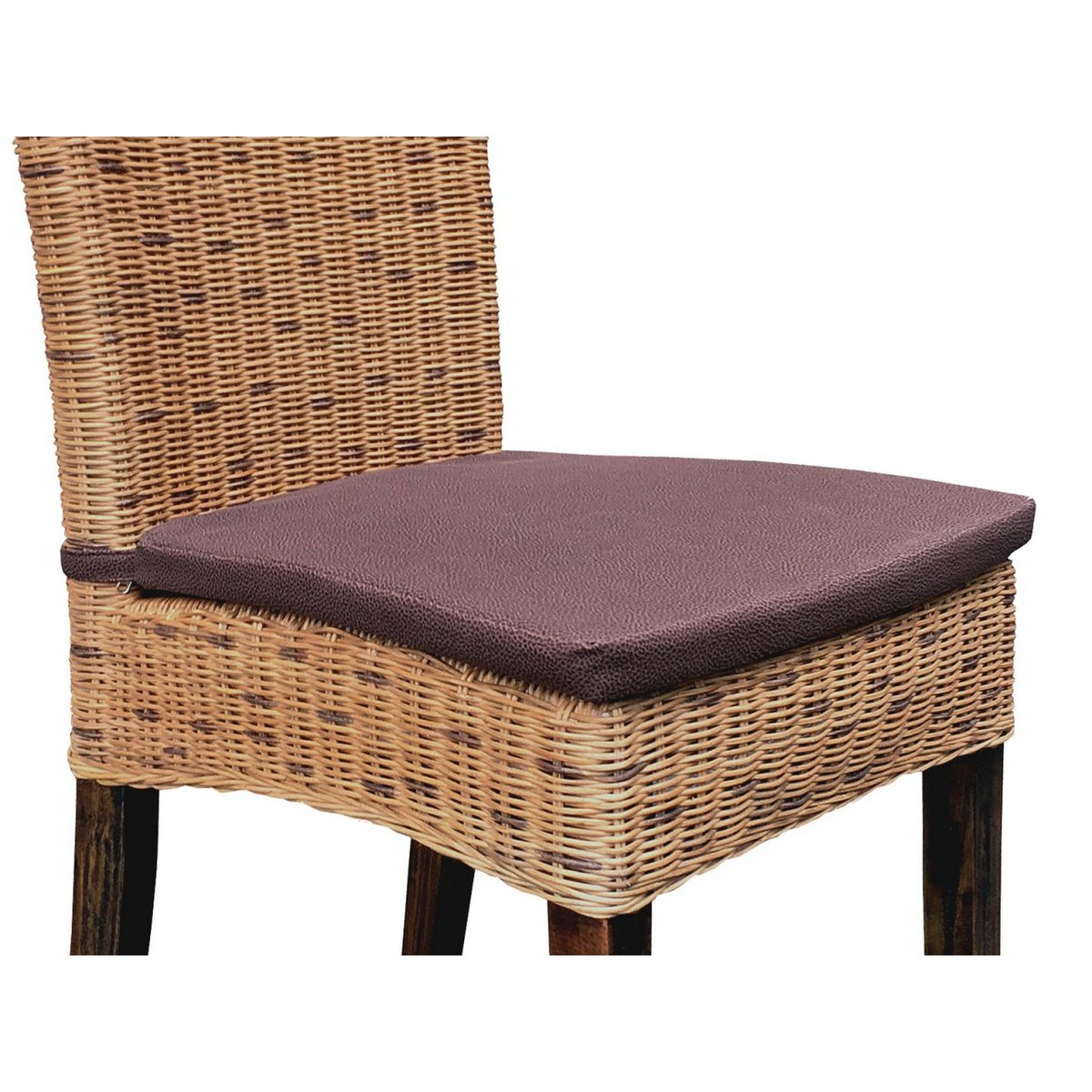 Esszimmer Stuhl Rattanstuhl Wintergarten Korbstuhl nachhaltig Cardine cabana braun